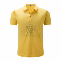Kemeja Golf Pria Desain Fashion Ukuran Besar, Lengan Pendek, Kerah Kancing, Warna Solid, Bahan Katun, Diskon Besar