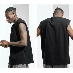 Sudadera con capucha negra de primera calidad para hombre, sudadera de lana tejida de alta calidad, estilo informal a prueba de frío - Product Image 2
