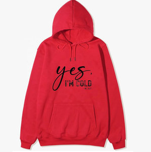 Custom Design Screen Printed Hoodies Men Winter Regular Sleeves Fleece Cotton Polyester Warm Screen Printed Hoodies Sweatshirts - Product Image 3
