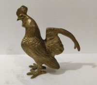 Statue de poule décorative en métal, Figurine de coq, Sculpture de jardin, Statues de poulet pour la décoration de la maison et des hôtels.