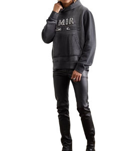 <b>Hoodie</b> Manufacturer Custom Heavy Cotton Winter <b>Fleece</b> Distressed <b>Oversized</b> Acid Washed Pullover <b>Hoodie</b> for <b>Men</b> with OEM - Product Image 1