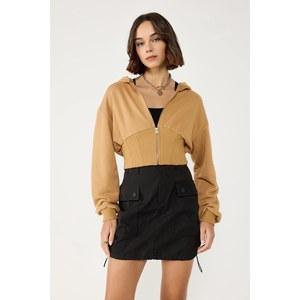 Cárdigan con capucha y cremallera - Product Image 4