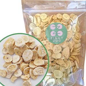 Bananes lyophilisées |   XL 350g Bananes séchées sucrées AD emballées sous vide sans sucre |   Fruits secs - Product Image 1