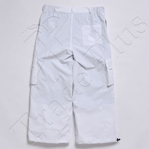 Pantalones de Nieve Impermeables Blancos Premium con Cintura Ajustable, Bolsillos con Cremallera, Forro Cálido y Diseño Aislado Holgado - Product Image 2