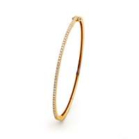 Diamant de laboratoire de qualité supérieure, taille brillant, 8g, bracelet OEM/ODM. Bijoux de fête pour femmes de luxe plaqués or 14 carats sur mesure