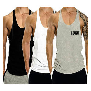 เสื้อกั๊กถักทอสำหรับผู้ชายเสื้อกล้ามพิมพ์ลายได้ตามต้องการสำหรับใส่ไปยิมและการฝึกออกกำลังกาย - Product Image 5