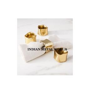 Diseño clásico, forma y tamaño personalizados, servilletero de latón puro, Juego de 2 servilleteros decorativos de mesa para mesa, escritorio - Product Image 6