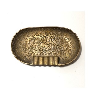 Cendrier de fumer en laiton de conception fantastique plus grand cendrier de qualité cendrier de cigare de taille de forme personnalisée à vendre - Product Image 1