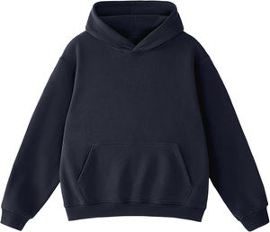 Sudadera con capucha extragrande de lana supersuave para hombre, lavada con ácido Sudadera con capucha, sudaderas y sudaderas de moda de peso pesado para hombres, mujeres, parejas - Product Image 5