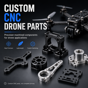 Custom Precision 5 Axis CNC Machining Service Stainless Steel CNC Machining Parts Agricultural <b>Drone</b> Sprayer Parts - Product Image 4