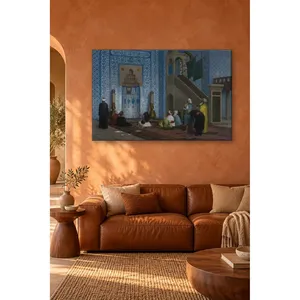 Impression sur toile de la prière de Fida Gerome dans la mosquée Rustem Pasha - Product Image 1