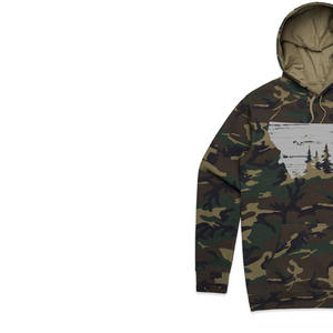 Sweat à capuche unisexe personnalisé camouflage épais surdimensionné coupe classique Nouveau pour l'hiver 2026 - Product Image 3