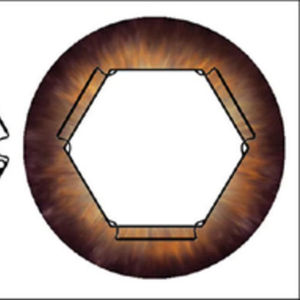 Juego de Expansores Pupiles B-OCTA 8.00 B-HEX, Perlas de Vidrio con Recubrimiento Antirreflectante, Plano-Convexo, Equipo Óptico Personalizable OEM - Product Image 1