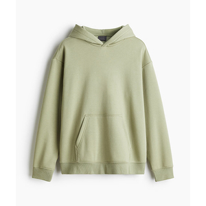 Sweat-shirt à col rond pour homme, taille XL, 100% coton, coupe régulière, manches longues, décontracté, uni, tissé, doublé, écologique, teinture unie - Product Image 1