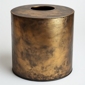 Boîte à mouchoirs en métal multifonctionnelle de qualité supérieure, design artisanal portable pour les maisons et les hôtels modernes, offrant un style élégant et une construction durable - Product Image 1