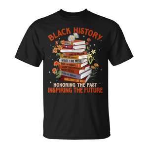 Camiseta con Diseño Inspirado en el Futuro Africano para Mujer, Ropa Promocional Inspirada en la Historia Negra - Product Image 1