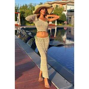 เคที โอเพ่นเวิร์ค ซิงเกิล อาร์ม สกู๊ป เนคไลน์ 9710-015 ชุด 2 ชิ้น - Product Image 6