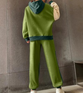 Sweat-shirts pour femmes tendance avec logo personnalisé, sweat-shirts en coton durable, streetwear décontracté, sweat-shirts à manches longues unis pour femmes - Product Image 5