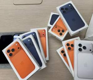 iPhone 17 Pro Max Apple 100 % Original Neuf, Écran 6,9 pouces, Stockage 512 Go/1 To, Capteur d'empreintes digitales, Smartphone 5G Débloqué, Toutes Couleurs - Product Image 1