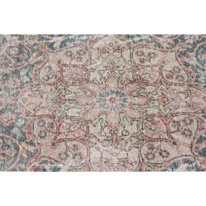 Tapis turc surdimensionné, 8,8x12,6 pieds, tapis vintage, tapis en laine à bordures rouges - Product Image 5