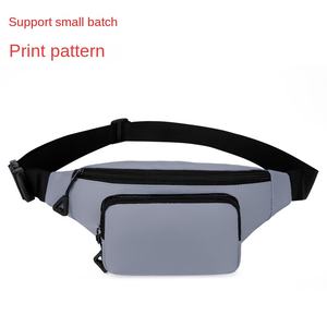 Sac banane personnalisé avec logo pour homme et femme, sac de sport, sac de poitrine pour le fitness, le cyclisme, la course à pied, ceinture pour téléphone portable - Product Image 6