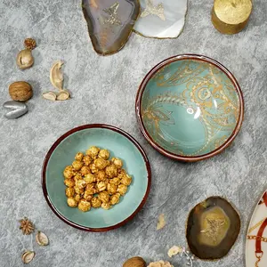 Bol à fruits secs rond en bois sur mesure pour la maison, l'hôtel, le restaurant, bol à soupe, bol à salade pour la vente à l'exportation - Product Image 3