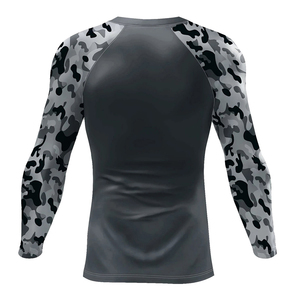 Highest Quality Long Sleeve Rash Guard For <b>Men</b> New Arrival Multi Functional Custom Printed Quick-Dry Adult Sports Rash Guard Top - Product Image 2