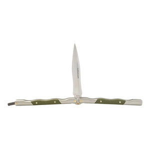 Coltello a Farfalla Ninja Miguel Nieto 324-C con Manico in Cromo Duro - Product Image 4