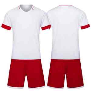 Tenues de football à prix raisonnable, ensembles respirants, tenue d'entraînement de football tendance, maillot de football unisexe, uniforme 100% polyester - Product Image 2