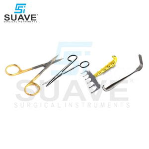 SUAVE SURGICAL INSTRUM Juego de Instrumentos de Cirugía Plástica, Instrumentos Quirúrgicos de Apendicectomía de Buena Calidad, 22 Piezas - Product Image 3