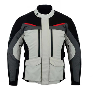 Blouson de moto en cuir unisexe confortable et de haute qualité, imperméable, coupe-vent, grande taille, personnalisable, Cordura sans manches, rapide - Product Image 3