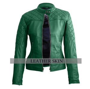 Nouveau respirant dernière conception femmes à la mode 2024 haute qualité femmes meilleure conception vestes en cuir - Product Image 4