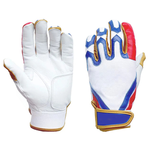 High Quality Men's Baseball <b>Gloves</b> Custom Design Wholesale Price <b>Batting</b> <b>Gloves</b> - Product Image 4