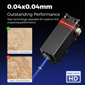 Longer Ray5 MiniS Diode CNC Desktop <b>Laser</b> Engraver with USB/WiFi Connection High Safety Protection for Metal/Acrylic/Leather - Product Image 4