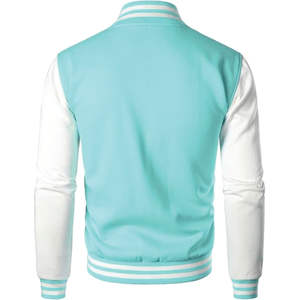 Nueva moda de bajo precio para hombre Varsity chaquetas béisbol clásico invierno prendas de vestir lona opciones personalizadas transpirable universidad para hombres - Product Image 2