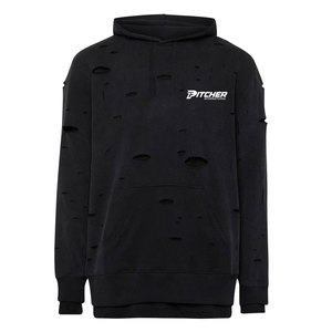 Durable Casual Distressed <b>Hoodies</b> For Men Premium Street With Modern Men Fashion Clothing - Product Image 1