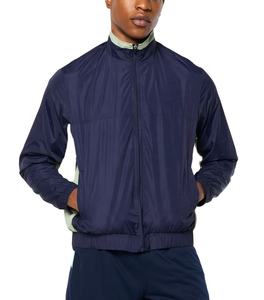 100% <b>Polyester</b> Waterproof Plus Size Summer Hooded Windbreaker Jacket Men's Zip-Up Bomber Outerwear - Product Image 3