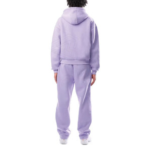 New Men's Custom Logo Outerwear Sets Full Customization Oversized Tracksuits Jacket Pants Wholesale Blank <b>Knitted</b> Set - Product Image 5