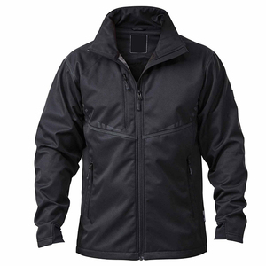 Veste Softshell Homme 2024 de Haute Qualité, Chaude, avec Logo OEM, Polyvalente, pour le Camping et la Randonnée, en Polyester, Coupe-Vent, Imperméable, Personnalisée - Product Image 6