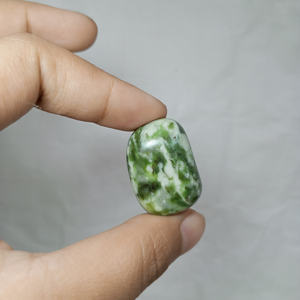 Jaspe Neprite Natural caído al por mayor, cristal curativo artesanal de Indonesia, piedras preciosas pulidas de alta calidad, 20-30mm - Product Image 2