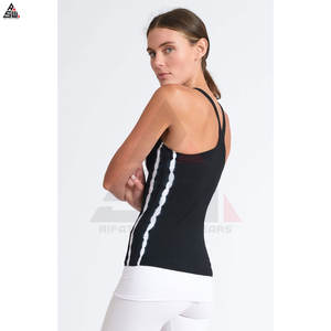 Camisetas de Tirantes para Mujer al por Mayor de Primera Calidad, Secado Rápido, Transpirables, 100% Algodón, Ropa de Gimnasio, Colores Personalizados, Logotipo Personalizado en la Parte Delantera - Product Image 2