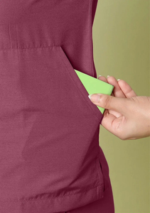 Nouvelle conception, uniforme médical personnalisé à manches courtes pour infirmières, ensemble de blouses d'hôpital, service OEM de haute qualité, détection des aiguilles - Product Image 6