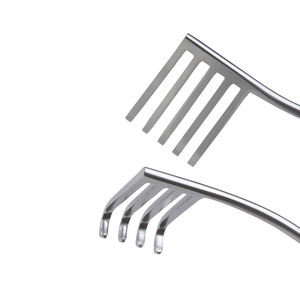 Écarteur à retenue automatique 4x5 dents émoussées Instrument chirurgical en acier inoxydable Écarteur à retenue automatique Durable - Product Image 4