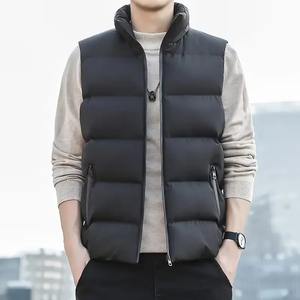 Gilet bouffant en toile de Style à la mode pour hommes décontracté automne hiver veste respirant écologique séchage rapide - Product Image 2