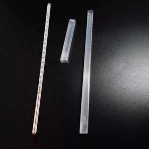 Rongtai Lab OEM Glasröhrchen-Alkoholthermometer mit Roter Flüssigkeit - Product Image 3