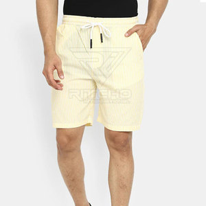 Shorts pour hommes décontractés en coton 100% sur mesure, nouveau style, couleur unie, séchage rapide, respirant, fabriqué au Pakistan - Product Image 1