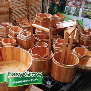 Pot en bois Style moderne pour orchidées succulentes, Cactus, pour plantes artificielles, décoration de jardin, design personnalisé - Product Image 4