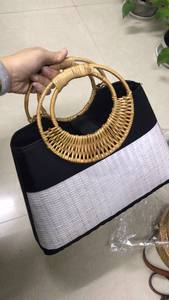 VIETNAM HECHO A MANO 100% NATURAL SEAGRASS BOLSOS Eco Bag Seagrass-Bolsa de compras Moda Ecológico - Product Image 5