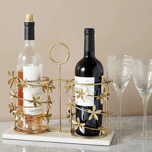 Estante de vino de mármol, almacenamiento de vino de mármol - Product Image 1