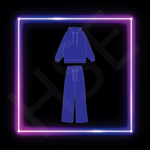 Conjunto Deportivo Personalizado para Hombre, Sudadera con Capucha y Pantalones Jogger, Conjunto Deportivo Masculino de Algodón con Lavado Ácido - Product Image 1